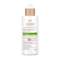 Protetor Solar Facial Adcos Aqua Fluid Antioleosidade Fps 50 Peach 40ml - 2