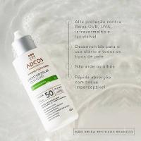 Protetor Solar Facial Adcos Aqua Fluid Antioleosidade Fps 50 Peach 40ml - 5