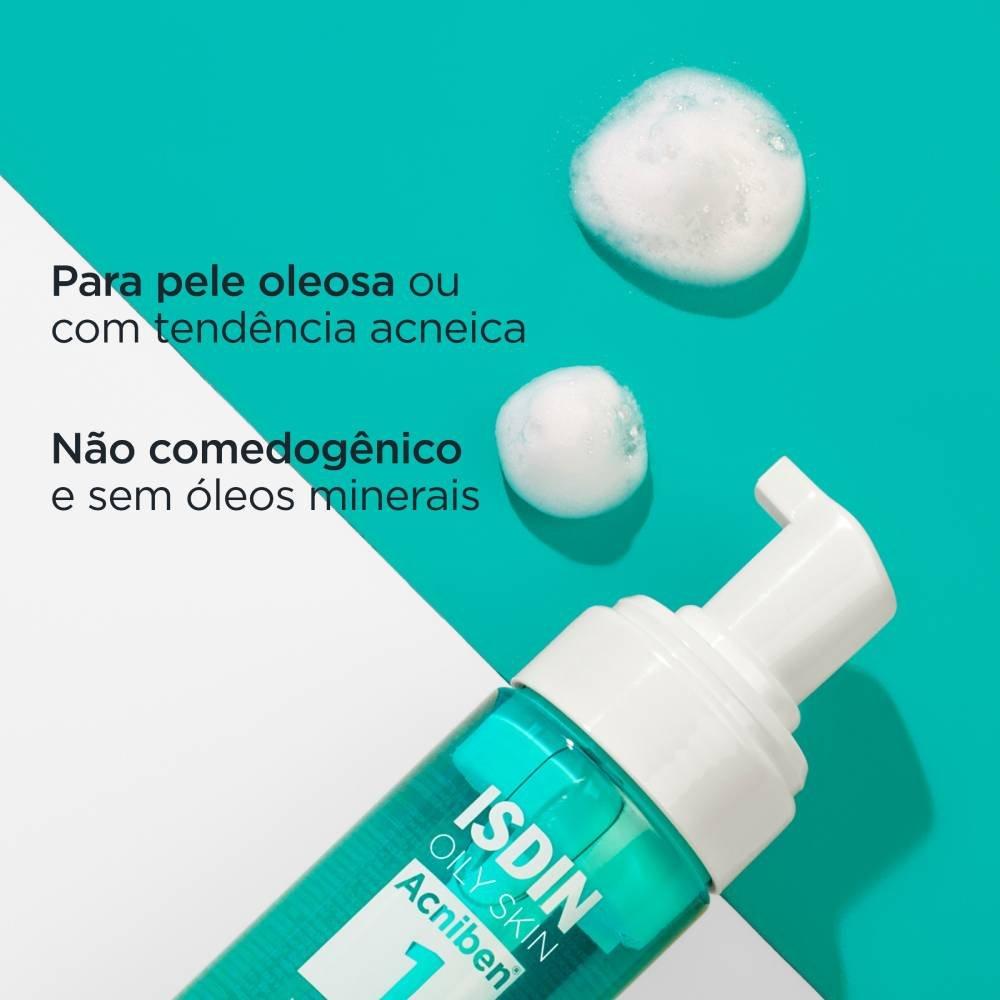 Espuma De Limpeza Facial Antioleosidade Isdin Acniben 150ml - 2