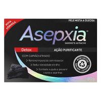 Sabonete Barra Asepxia Detox Ação Purificante Com Carvão Ativado Pele Mista E Oleosa 80g - 1