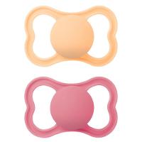 Chupeta Mam Supreme Rosa 16 Meses + Com 2 Unidades - 1