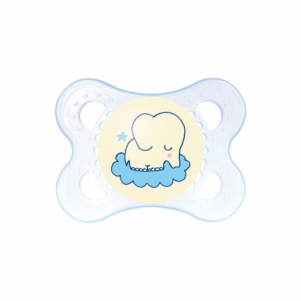 Chupeta Mam Nigth Azul 0 A 6 Meses Com 1 Unidade - 1