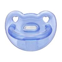 Chupeta Kuka Silicone Azul 0 A 6 Meses Com 1 Unidade - 1