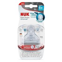 Bico Para Mamadeira Nuk First Choice Fluxo Ajustável Com 1 Unidade - 1
