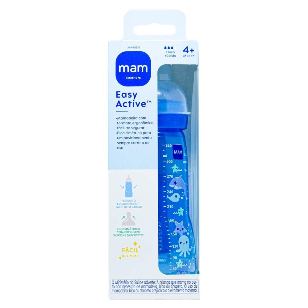 Mamadeira Mam Easy Active Azul 330ml - 1