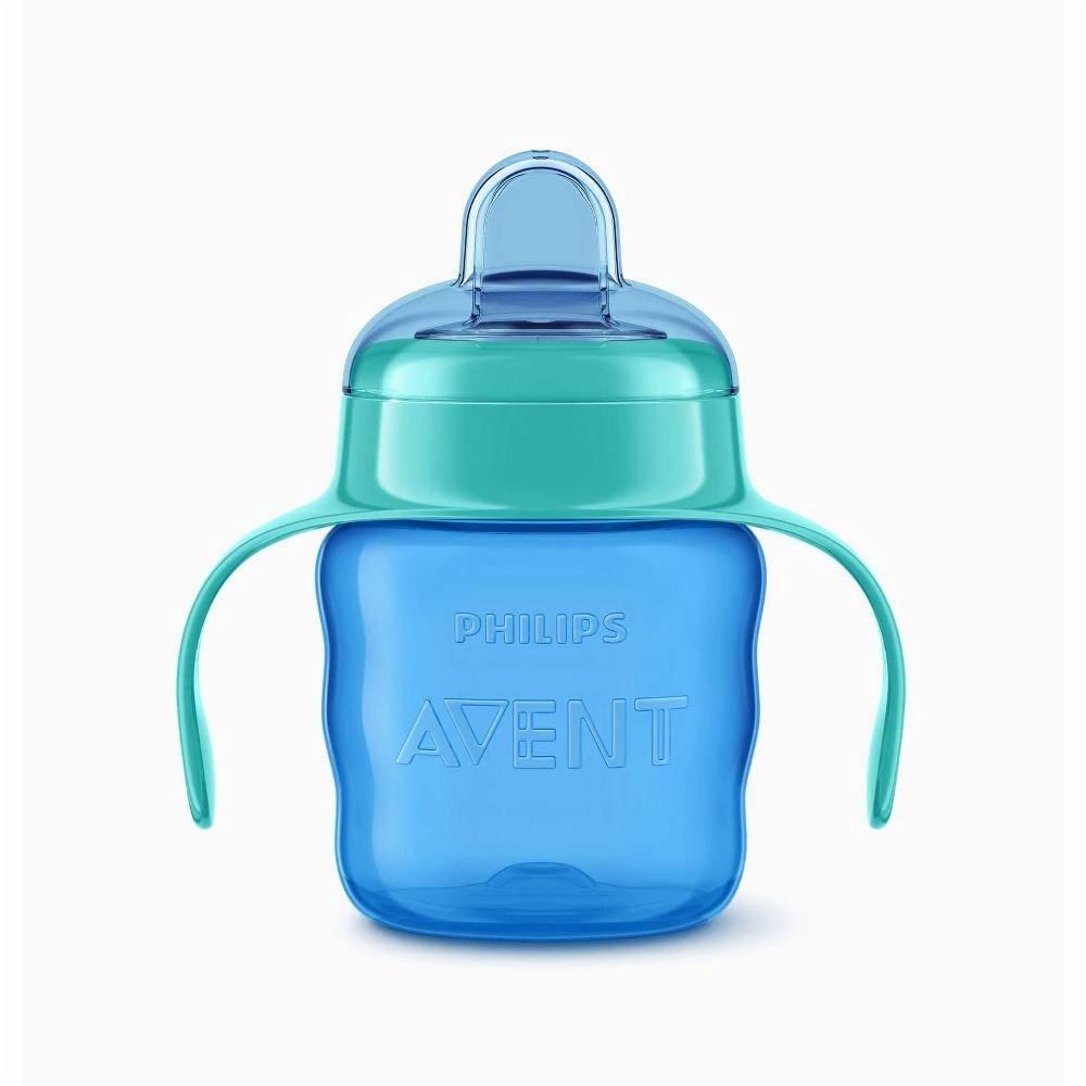 Copo De Transição Avent Easy Sip Azul 6m+ 200ml - 1