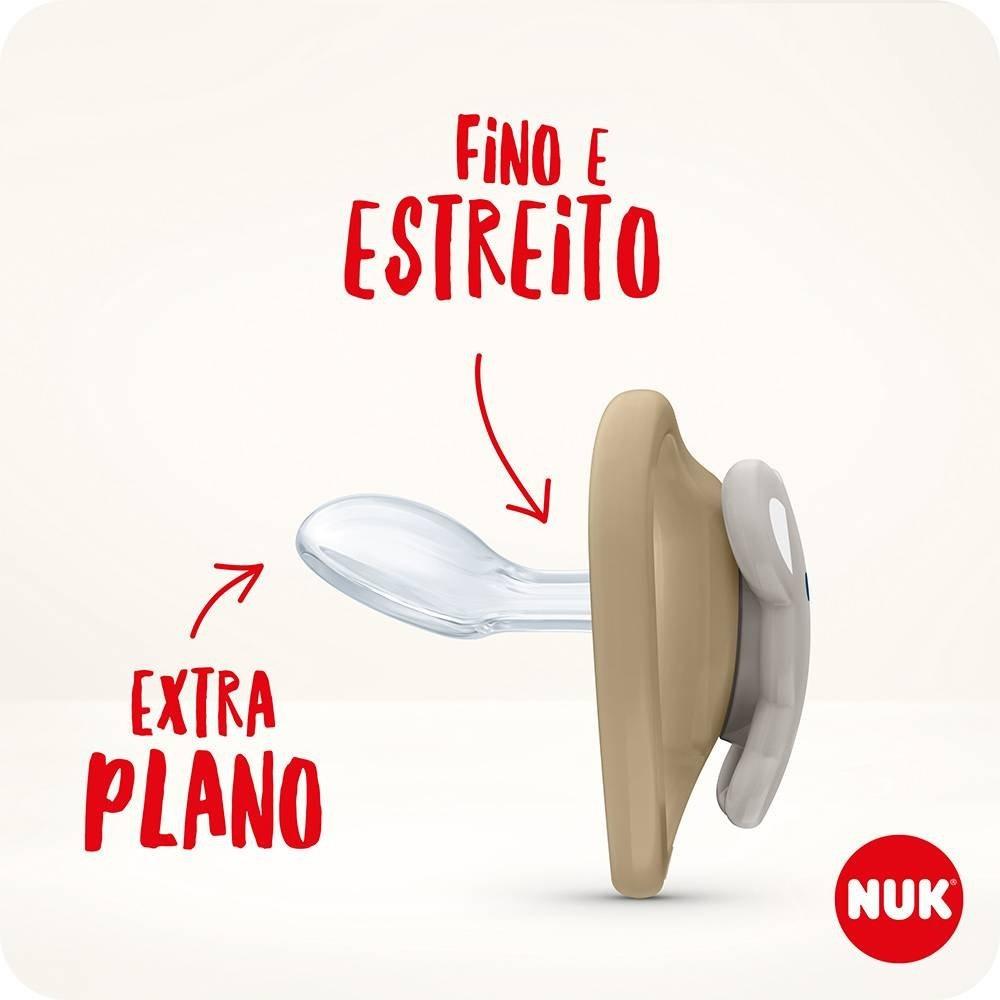 Chupeta Nuk Space Rosa 6 Meses + Com 1 Unidade - 3