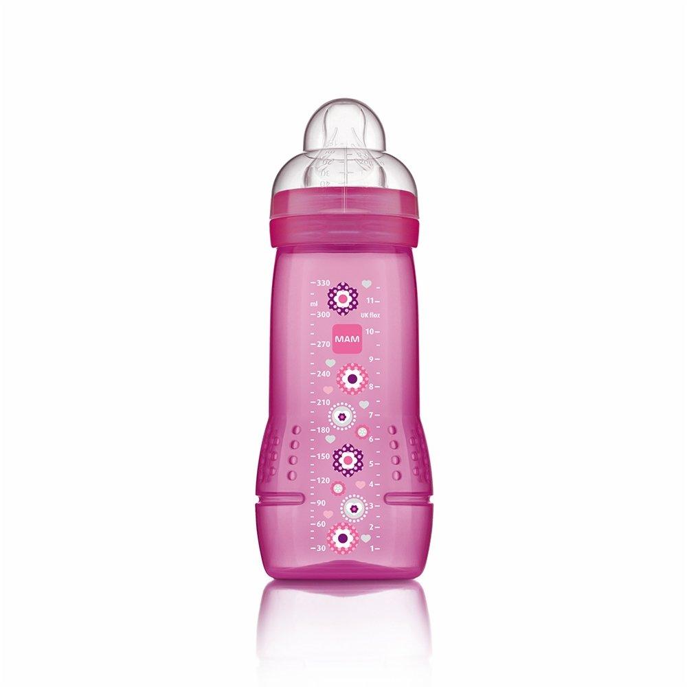 Mamadeira Mam Easy Active Rosa 330ml - 2