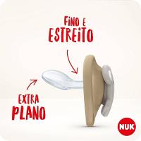 Chupeta Nuk Space Azul 6 Meses + Com 1 Unidade - 3