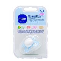 Chupeta Mam Start Azul 0 A 2 Meses Com 1 Unidade - 1