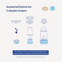 Mamadeira Mam Easy Start Azul 260ml - 4