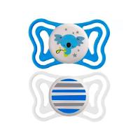 Chupeta Chicco Physio Forma Ligth Lumi Azul 6-16 Meses Com 2 Unidades - 4