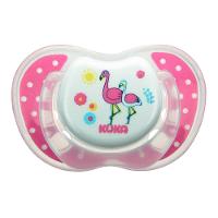 Chupeta Kuka Lumina Rosa 6 Meses + Com 2 Unidades - 3