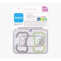 Chupeta Mam Air Neutra 18 Meses + Com 2 Unidades - 2