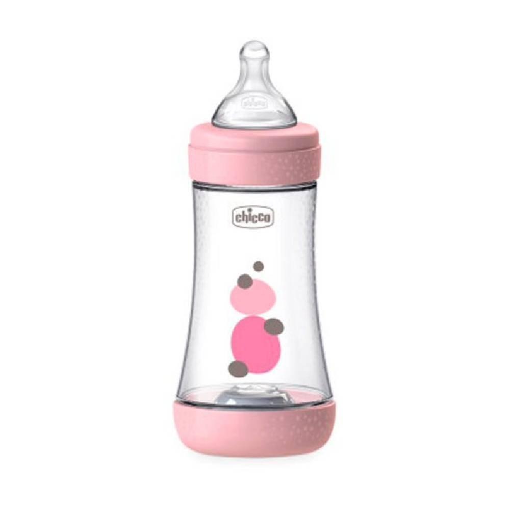 Mamadeira Chicco Perfect5 Rosa 240ml - 1