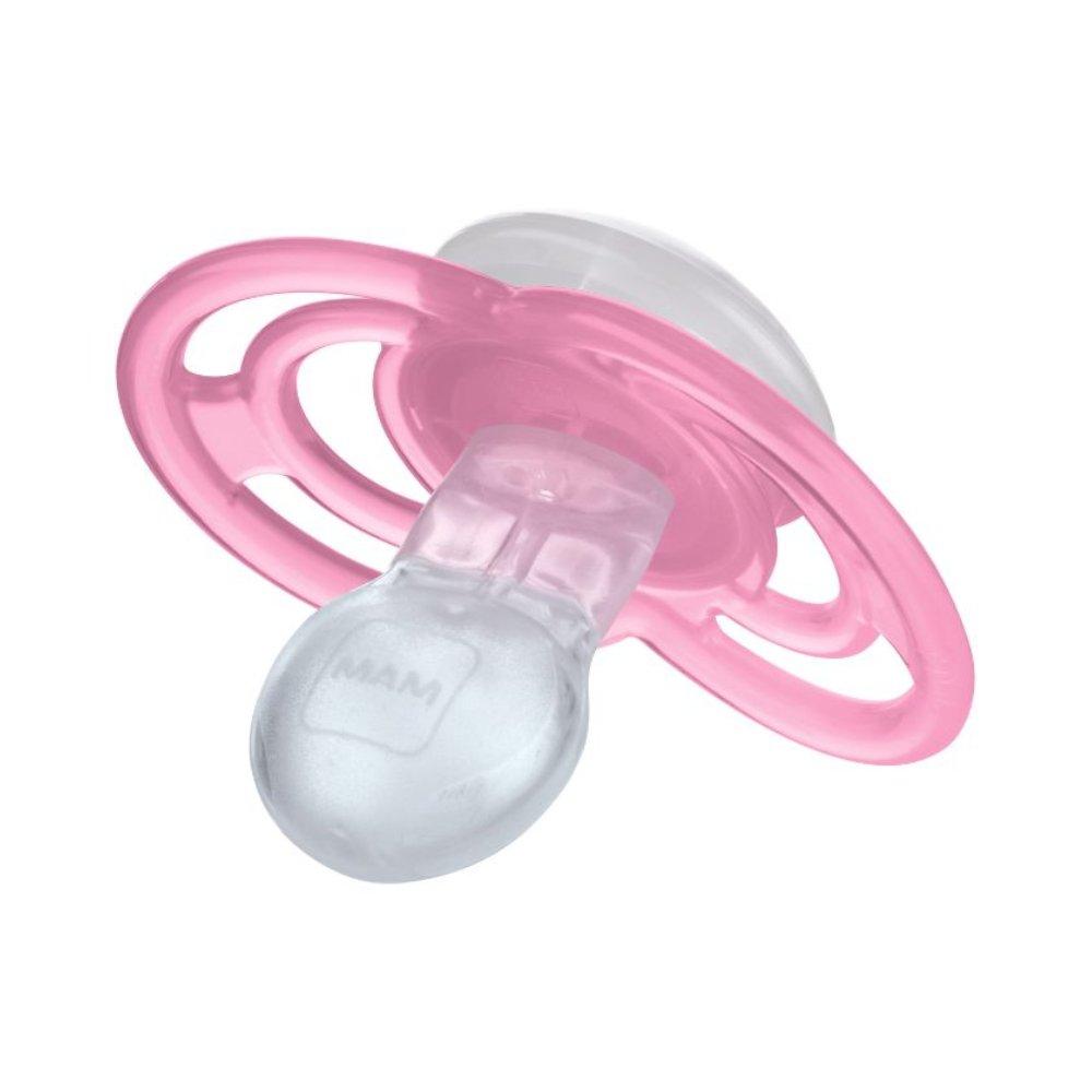 Chupeta Mam Perfect Rosa 16 Meses + Com 2 Unidades - 3