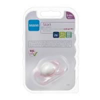 Chupeta Mam Start Rosa 0 A 2 Meses Com 1 Unidade - 1