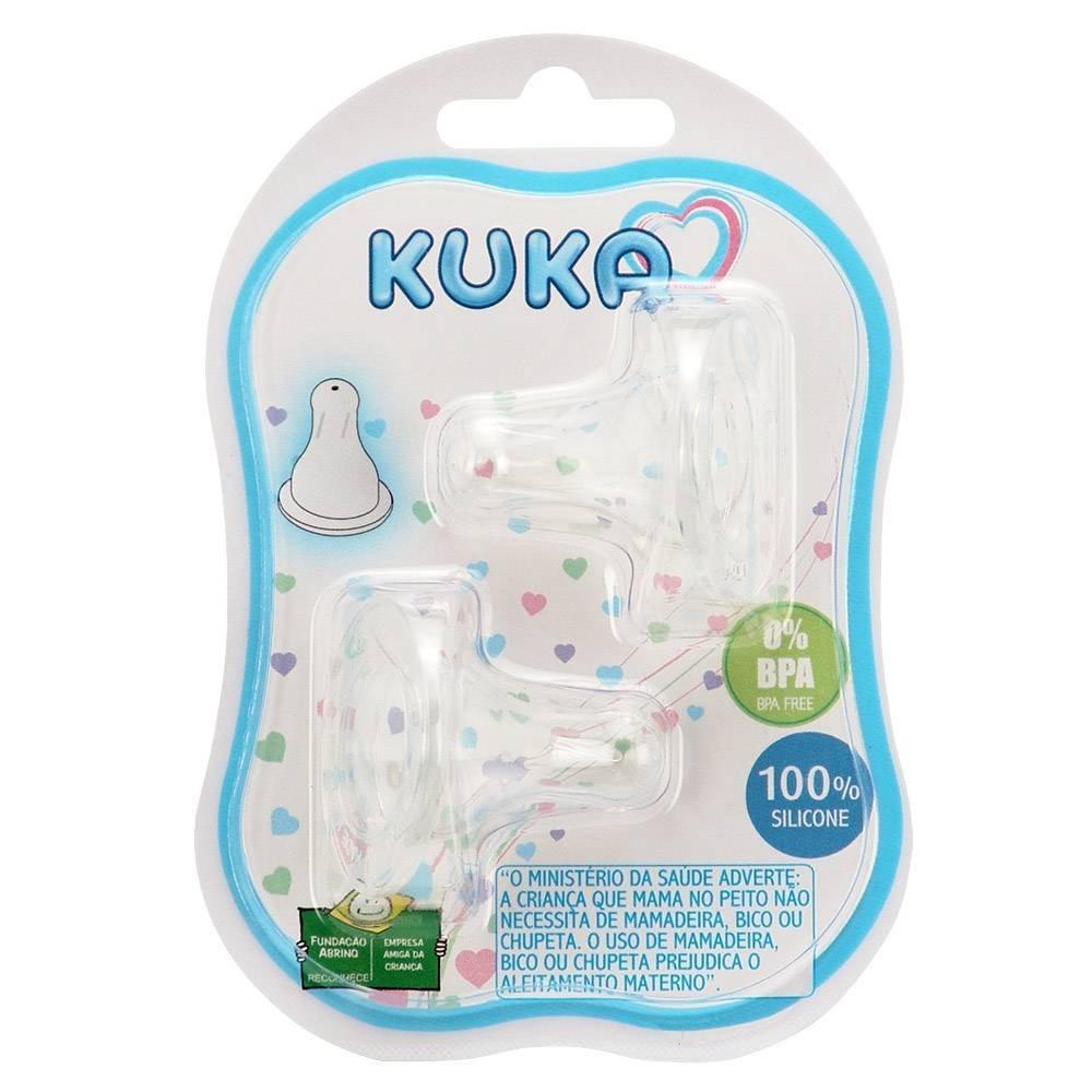 Bico Para Mamadeira Kuka Número 01 Com 2 Unidades - 4