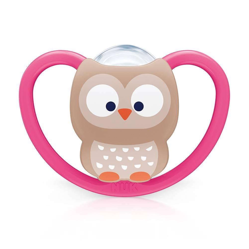 Chupeta Nuk Space Rosa 18 Meses + Com 1 Unidade - 2