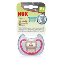 Chupeta Nuk Space Rosa 18 Meses + Com 1 Unidade - 1