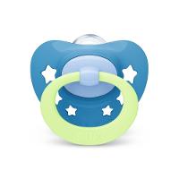 Chupeta Nuk Night & Day Azul 0 A 6 Meses Com 1 Unidade - 2