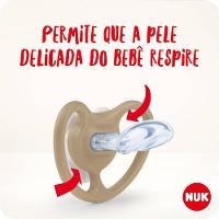 Chupeta Nuk Space Rosa 0 A 6 Meses Com 1 Unidade - 8