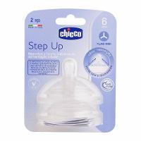 Bico Para Mamadeira Chicco Step Up Fluxo Papá Com 2 Unidades - 1