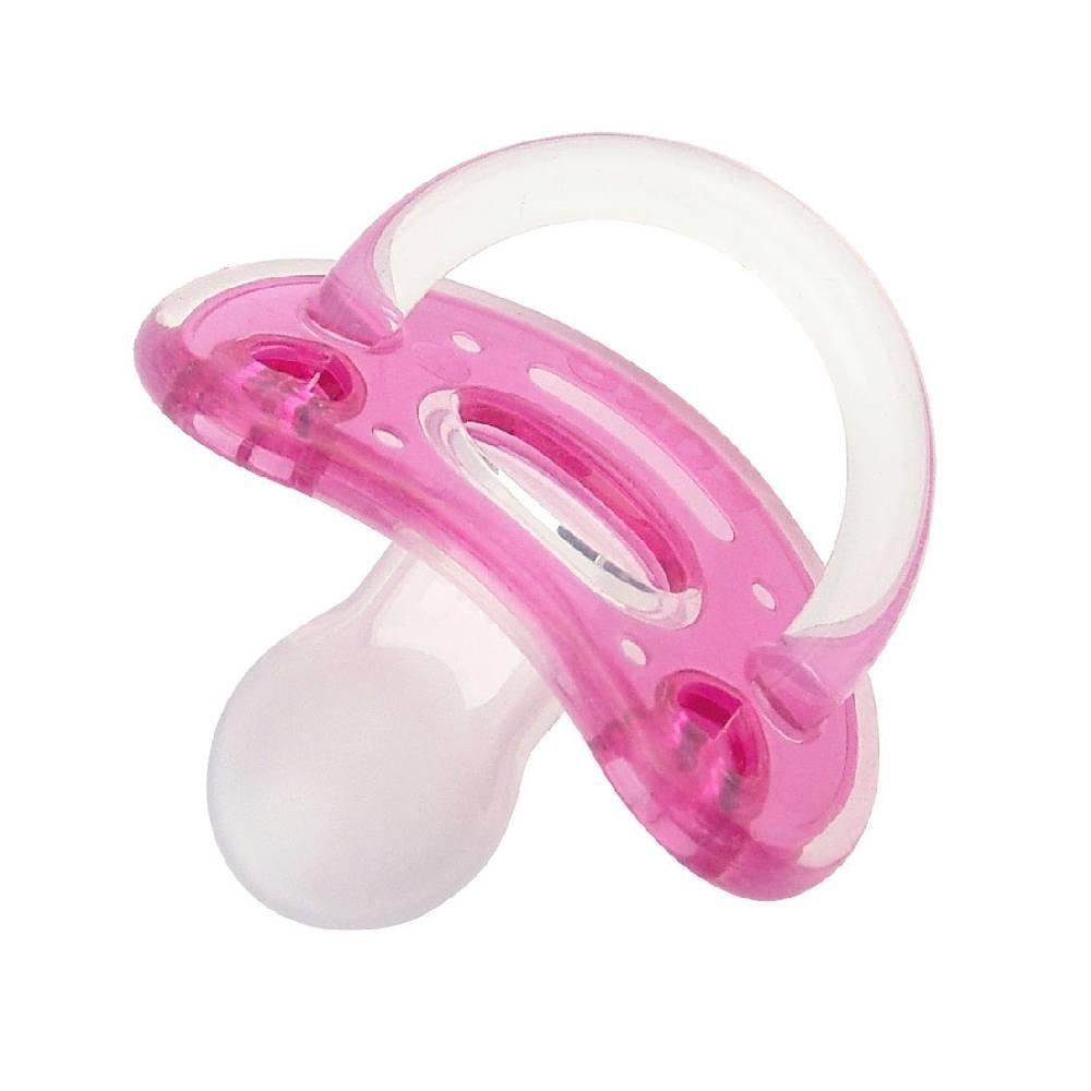 Chupeta Kuka Elegance Plus Rosa 6 Meses + Com 1 Unidade - 3