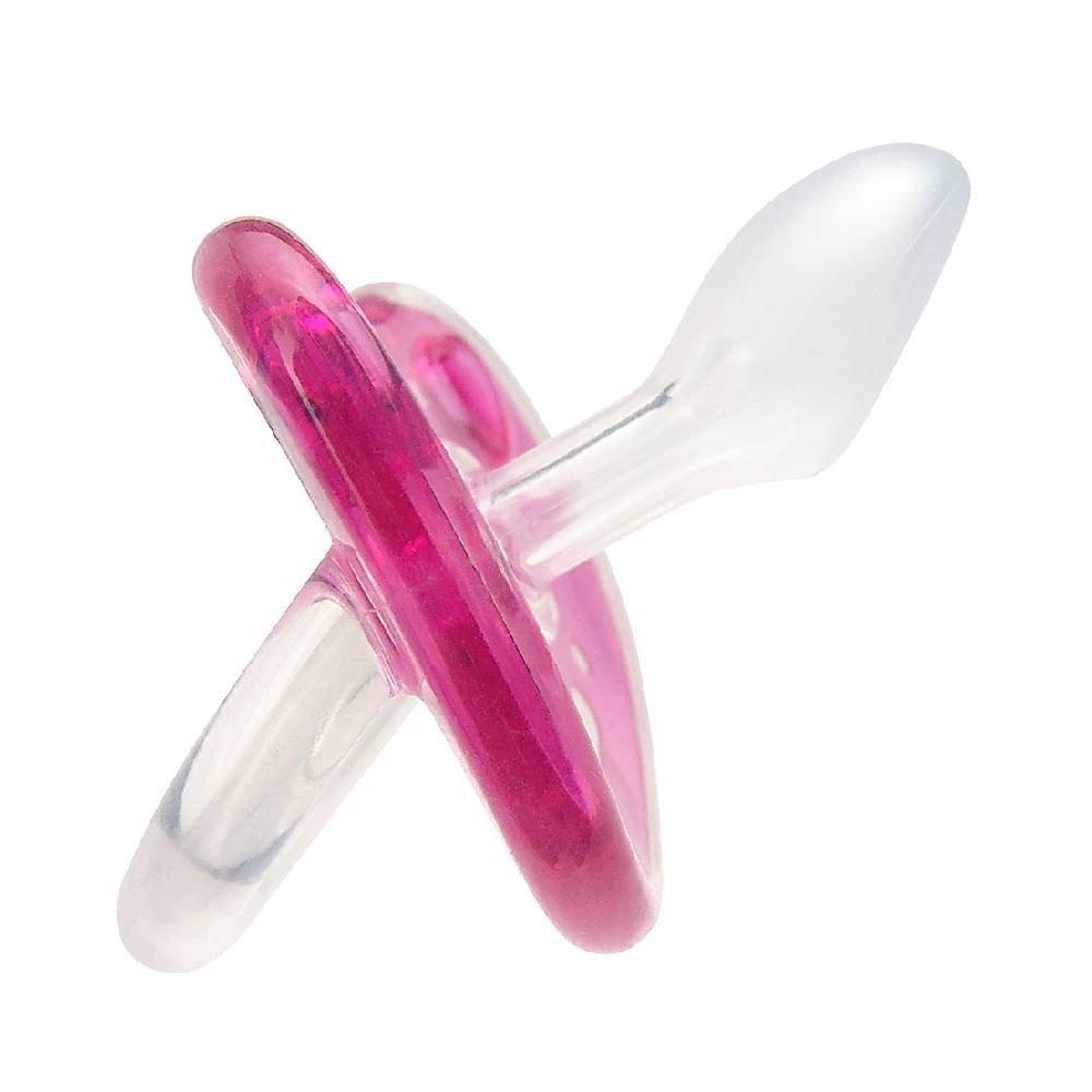 Chupeta Kuka Elegance Plus Rosa 6 Meses + Com 1 Unidade - 4