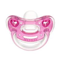 Chupeta Kuka Elegance Plus Rosa 6 Meses + Com 1 Unidade - 2