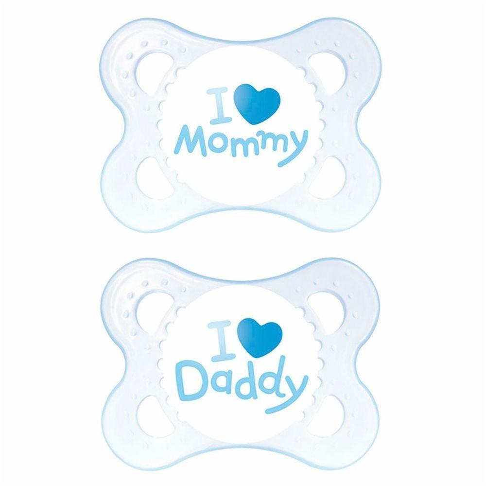 Chupeta Mam Original Azul 0 A 6 Meses Com 2 Unidades - 1