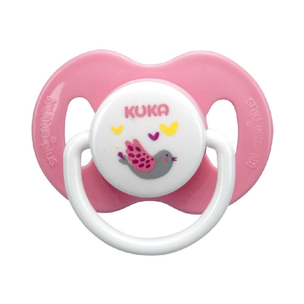Chupeta Kuka Plus Azul 6 Meses + Com 1 Unidade - 1
