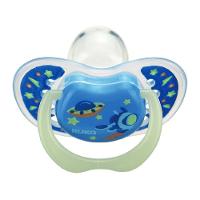 Chupeta Kuka Lumina Azul 6 Meses + Com 2 Unidades - 3