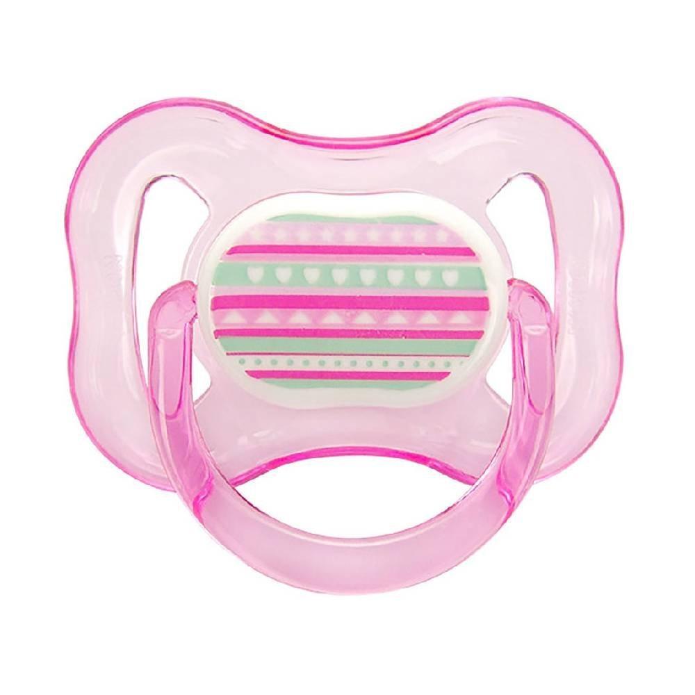 Chupeta Kuka Rosa 6 Meses + Com 1 Unidade - 2