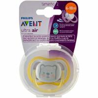 Chupeta Avent Ultra Air Neutra 6 A 18 Meses Com 1 Unidade - 3