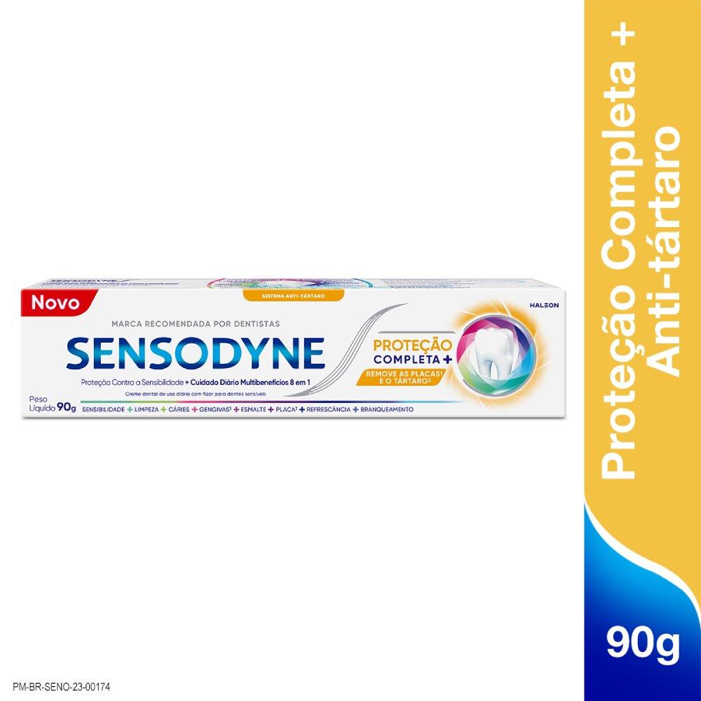 Creme Dental Sensodyne Proteção Completa + Antitártaro 90g - 1
