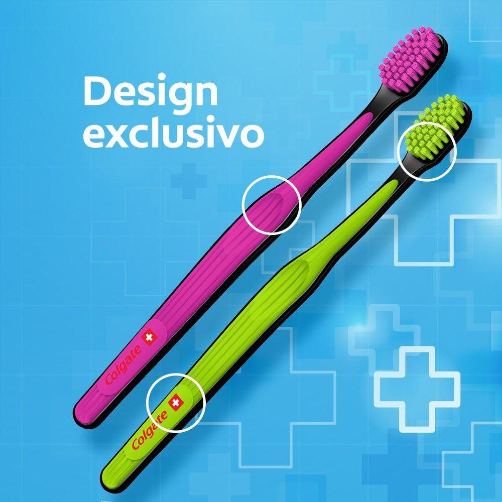 Kit Escova Dental Extra Macia Colgate Ultra Soft - 3 Unidades - 8