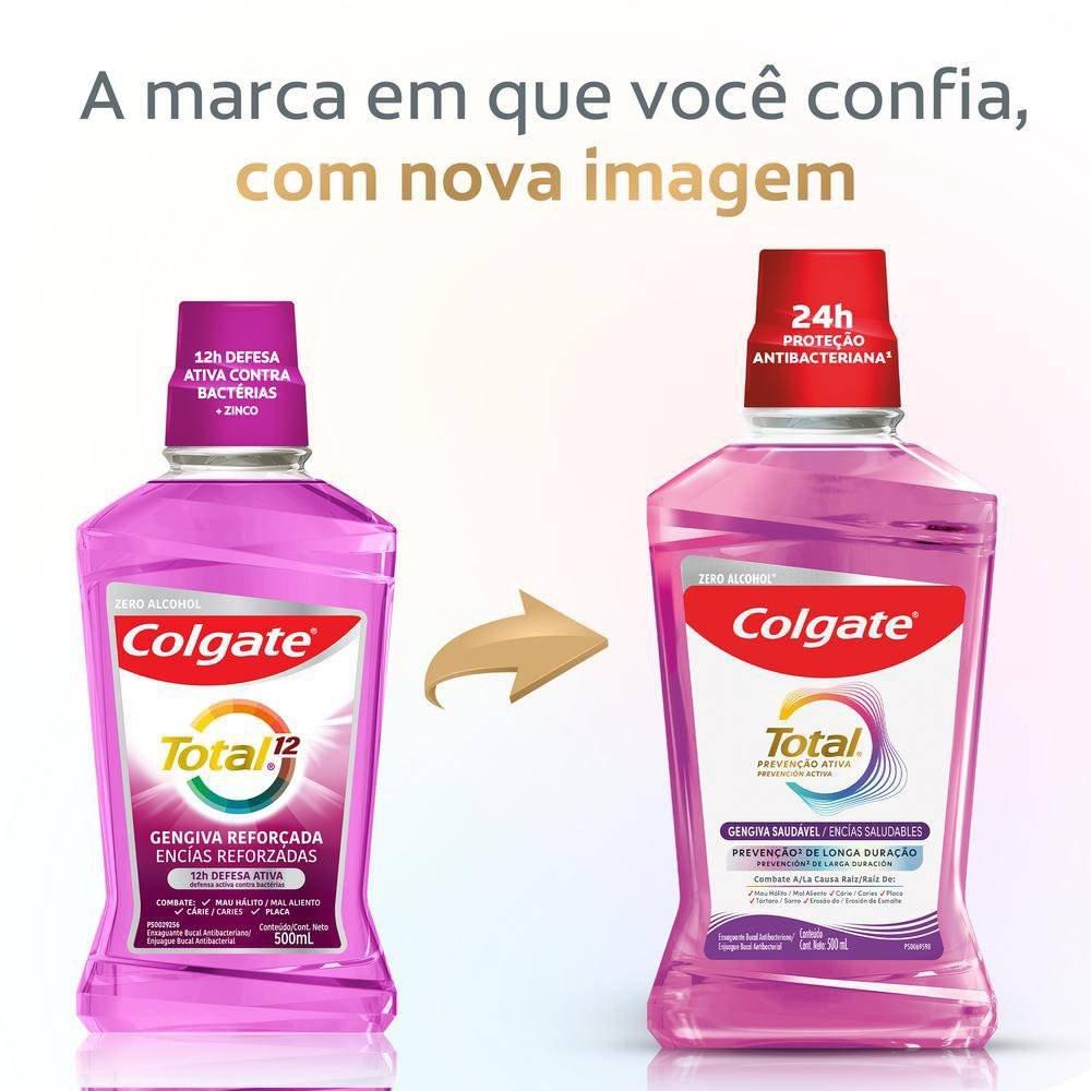 Enxaguante Bucal Colgate Total Gengiva Reforçada 500ml - 2