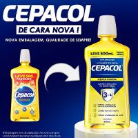 Enxaguante Bucal Cepacol Menta Fusion Pague 350ml Leve 500ml - 3