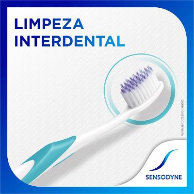 Kit Escova Dental Para Dentes Sensíveissensodyne Limpeza Profunda Extra Macia - 2 Unidades