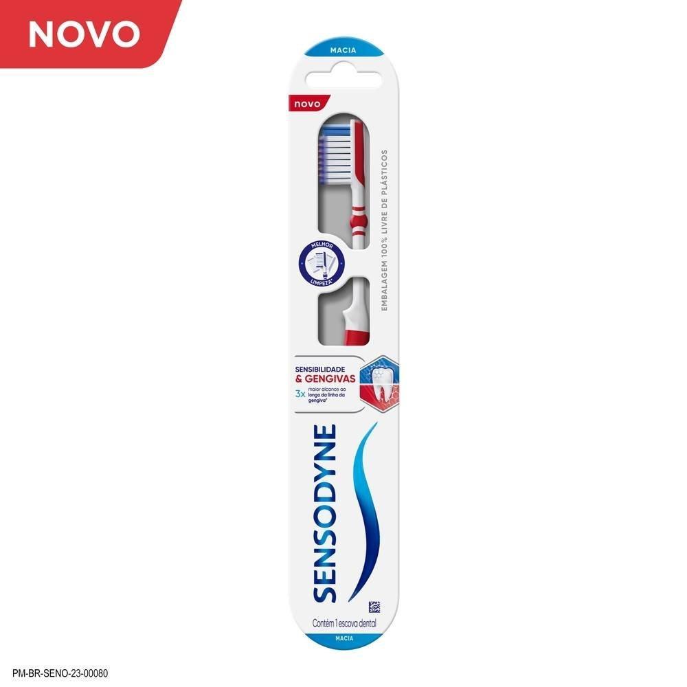 Escova Dental Sensodyne Sensibilidade & Gengivas Para Dentes Sensíveis E Sangramentos Na Gengiva - 2