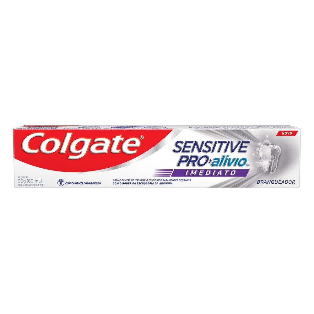 Creme Dental Para Sensibilidade Colgate Sensitive Pro Alívio Imediato Braqueador Fresh 90g - 5