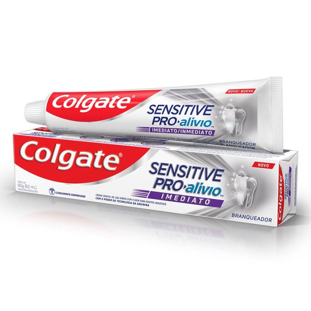 Creme Dental Para Sensibilidade Colgate Sensitive Pro Alívio Imediato Braqueador Fresh 90g - 6
