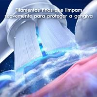 Refil Para Escova Dental Elétrica Io Series Ultimate Care 2 Unidades - 3