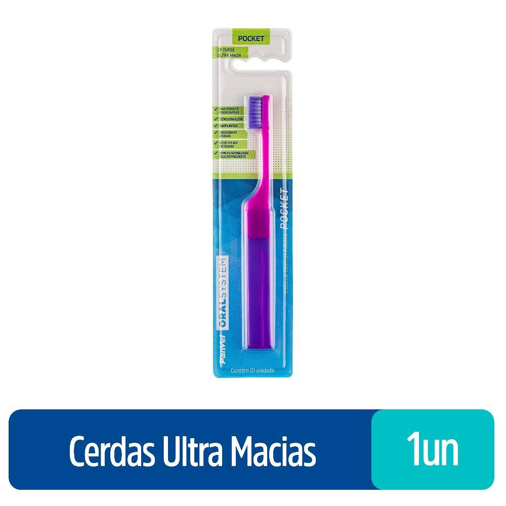 Escova Dental Panvel Pocket Ultra Soft Sortido - 1