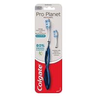 Escova Dental Macia Colgate Pro Planet Whitening + Refil - 1