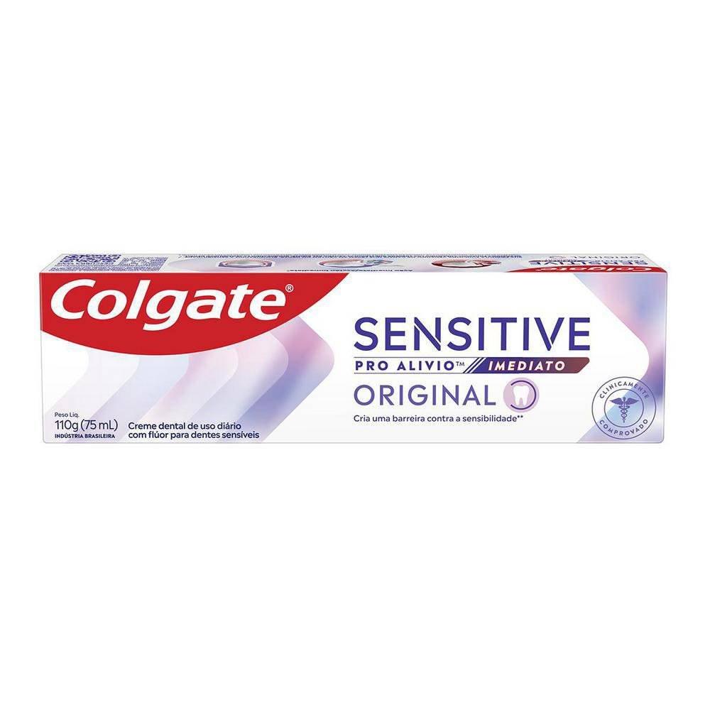 Creme Dental Para Sensibilidade Colgate Sensitive Pro Alívio Original 110g - 1