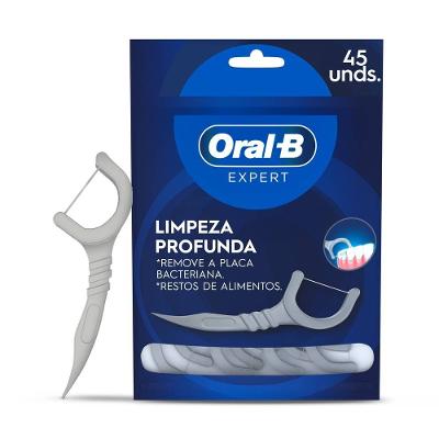Fio Dental Oral-b Expert Floss Picks 45 Unidades