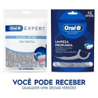Fio Dental Oral-b Expert Floss Picks 45 Unidades - 2