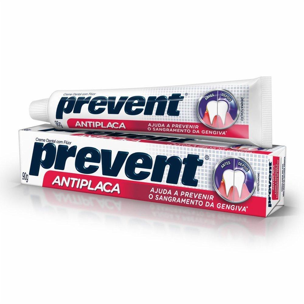 Creme Dental Terapêutico Prevent Antiplaca 90g - 4